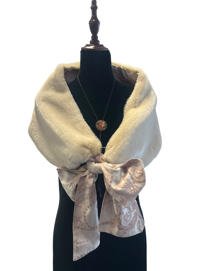 GEORGE FAUX FUR NECK PIECE