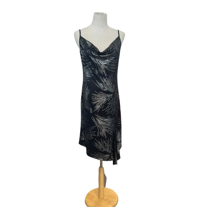 SILHOUETTE BLACK & SILVER DRESS | 14