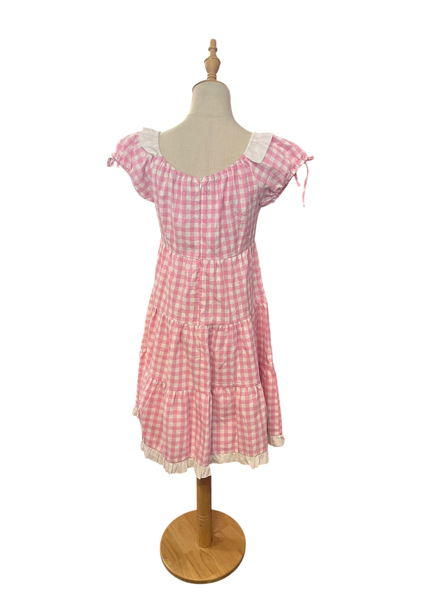 DANGERFIELD PINK GINGHAM DRESS | 10