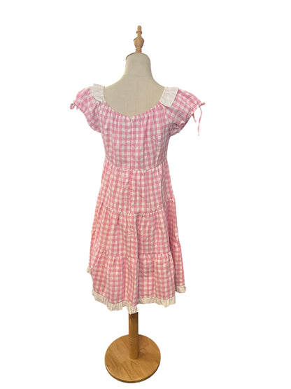 DANGERFIELD PINK GINGHAM DRESS | 10