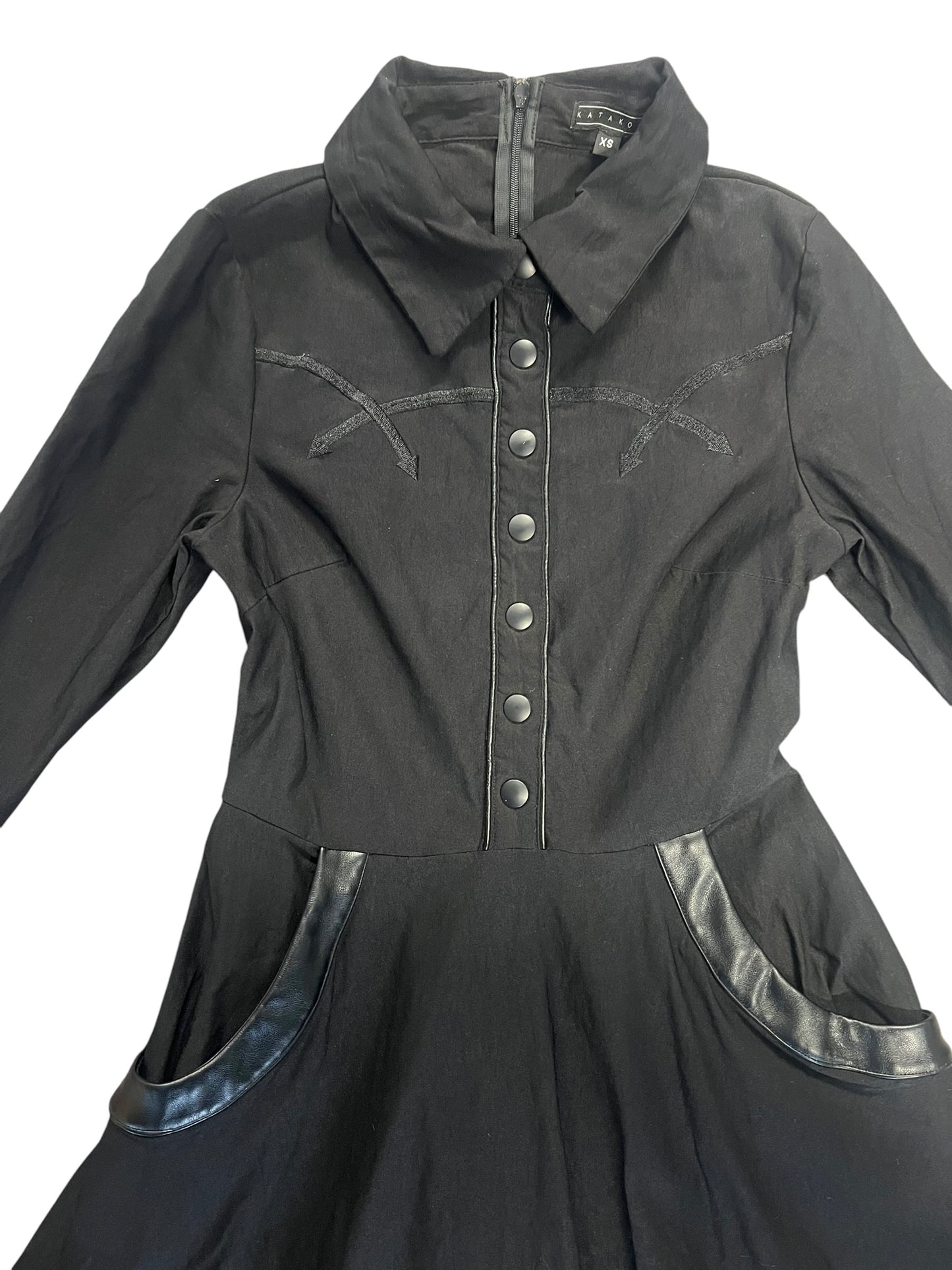 KATABOMB BLACK DRESS | XS