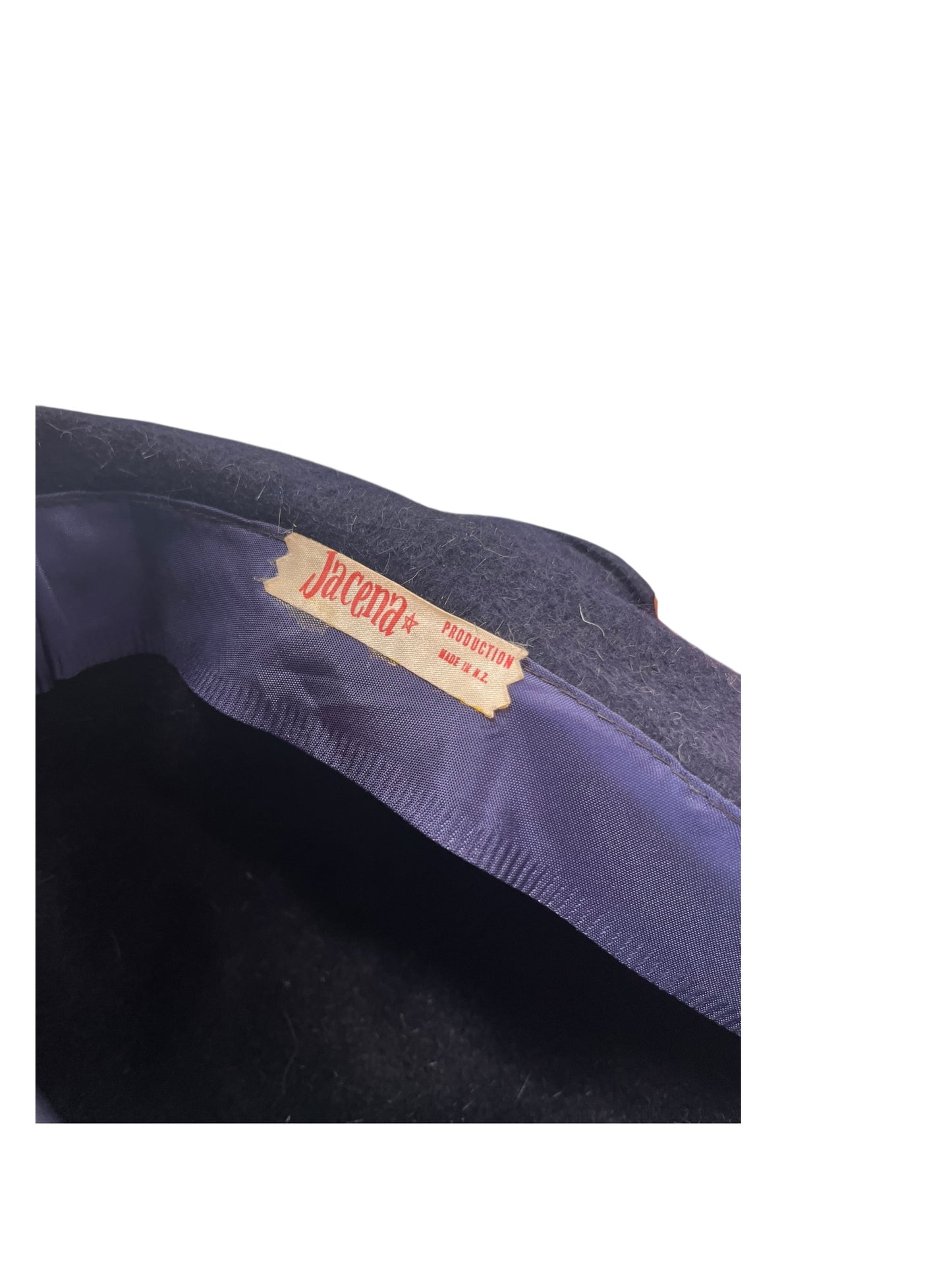 JACENA NAVY CLOCHE HAT