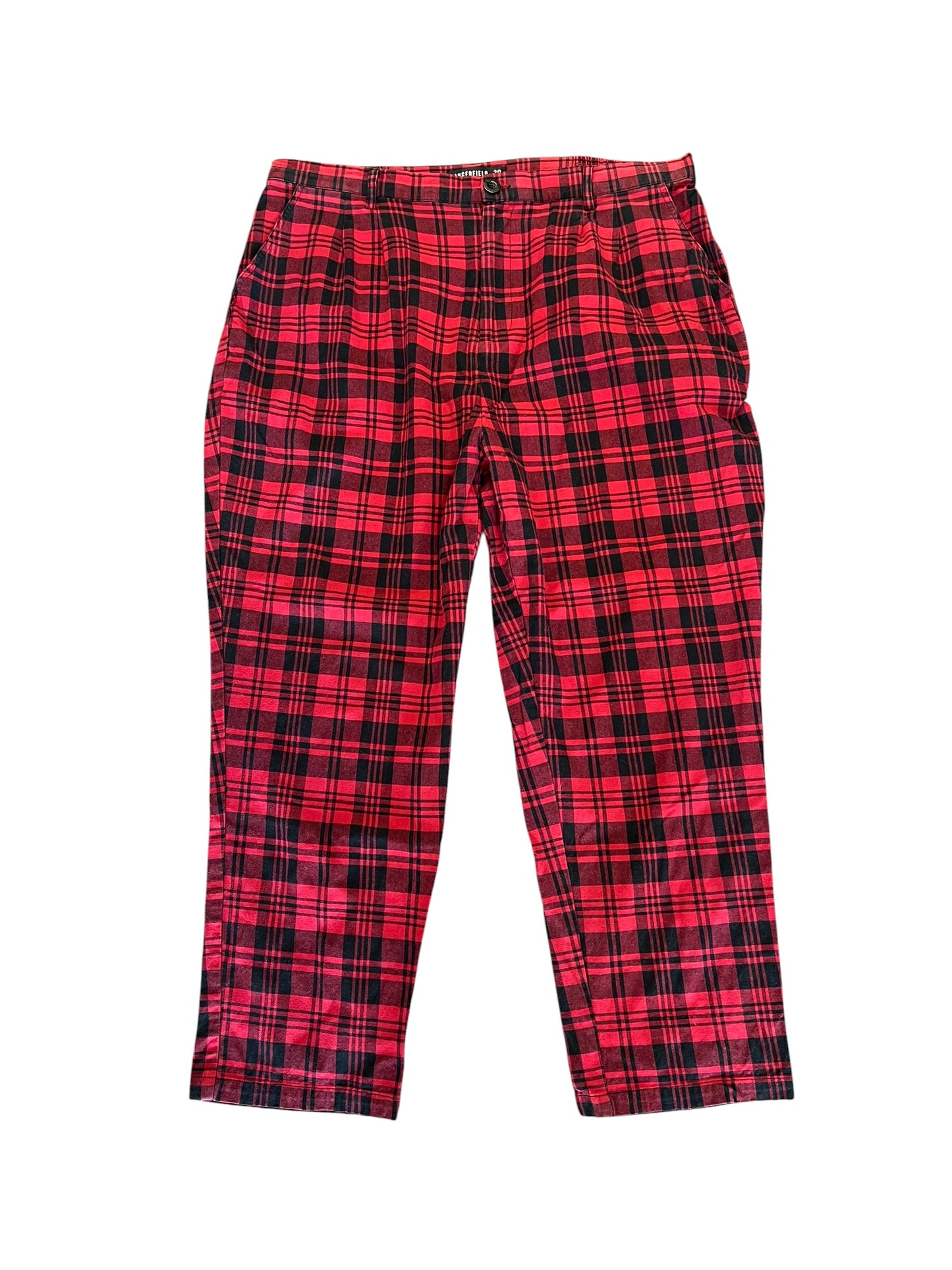 DANGERFIELD RED TARTAN PANTS | 20