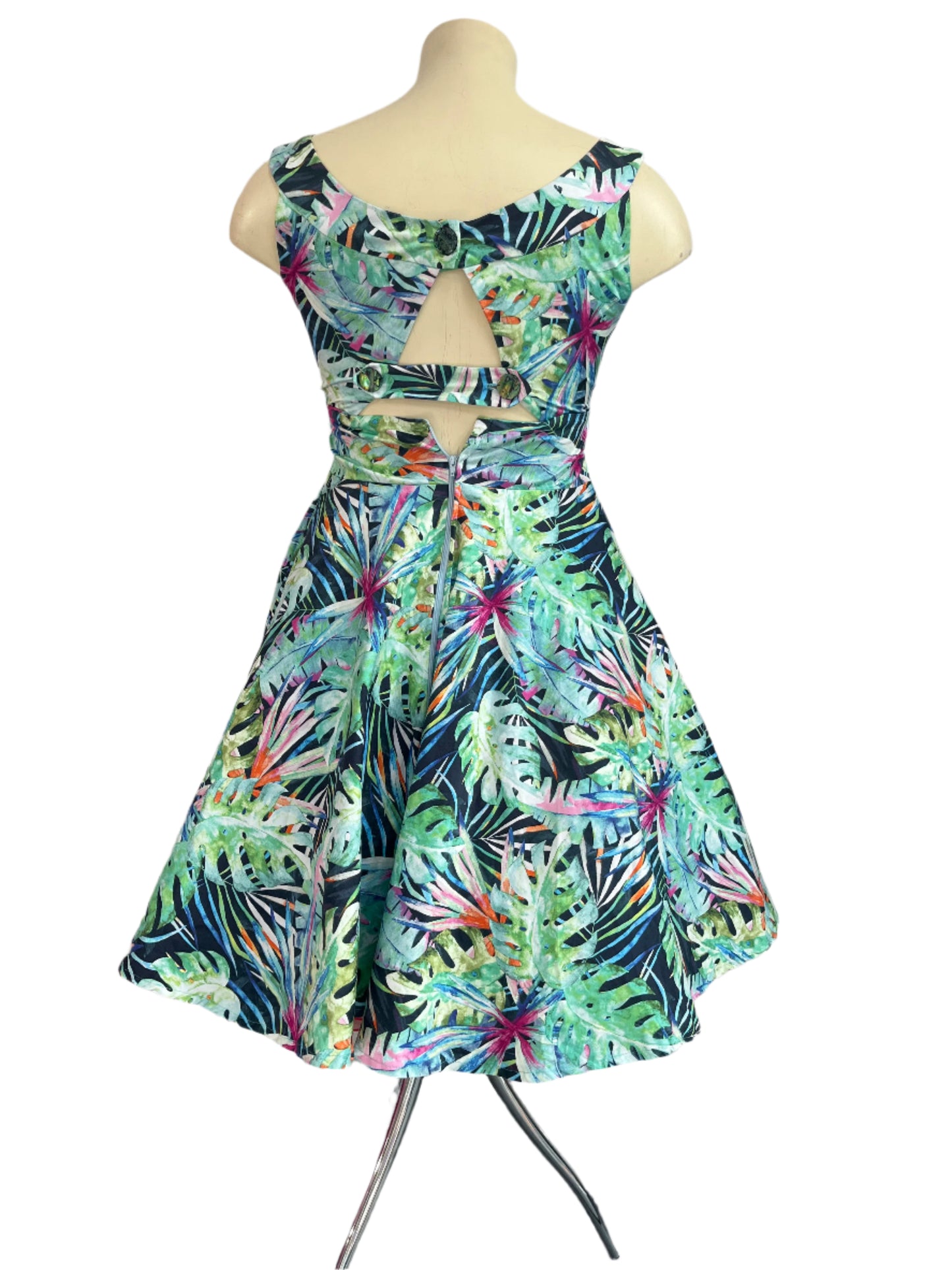 COTTON JUNGLE DRESS SZ 12
