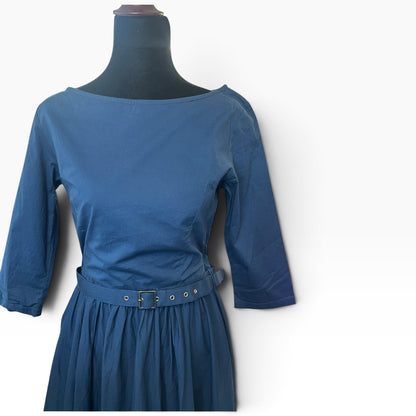 LINDY BOP NAVY DRESS | 12