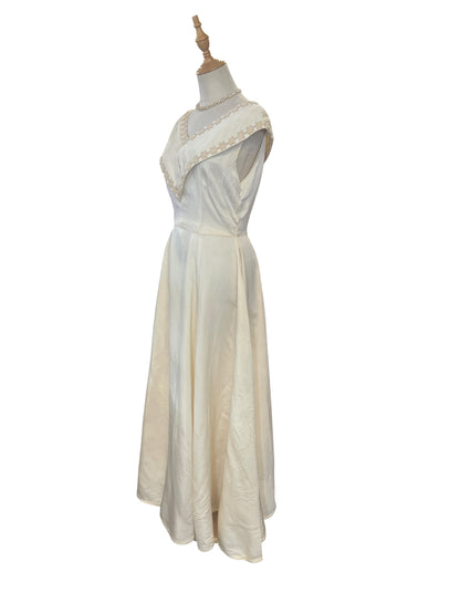 VINTAGE CREAM GOWN | 8