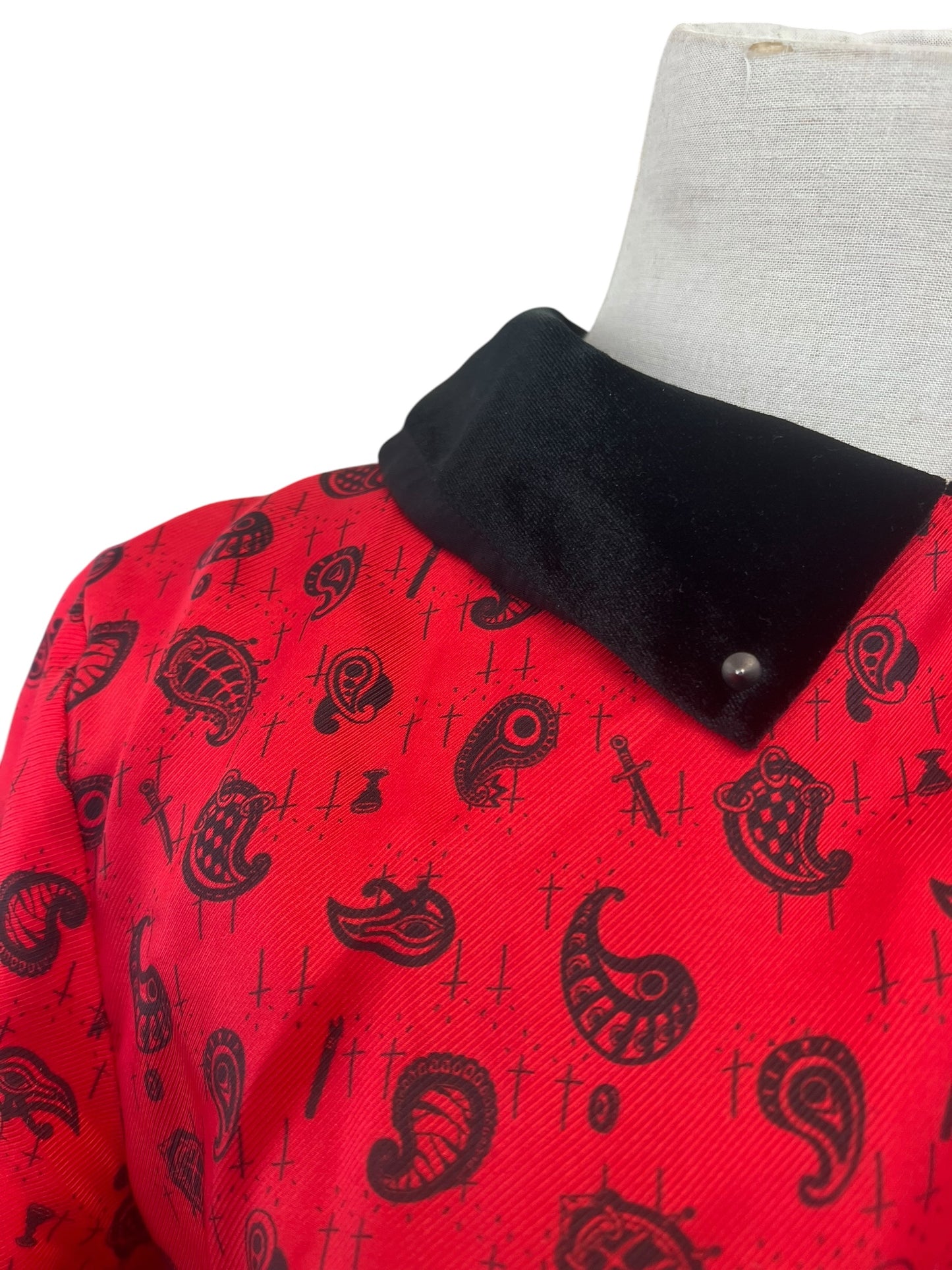 SGC RED AMOEBA DRESS | 8