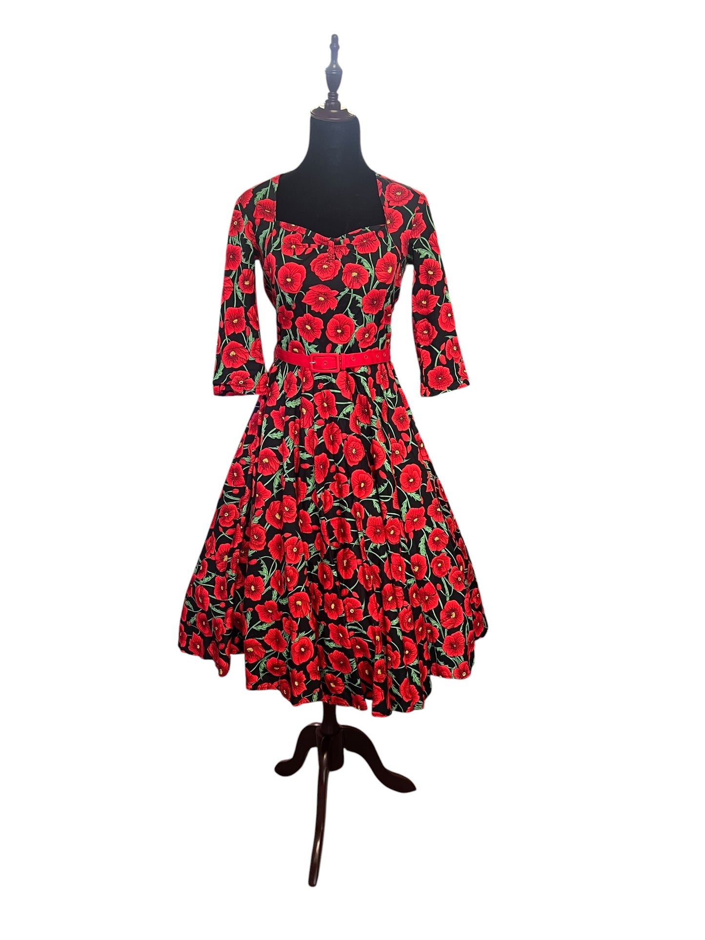 HELLBUNNY POPPY DRESS | XS