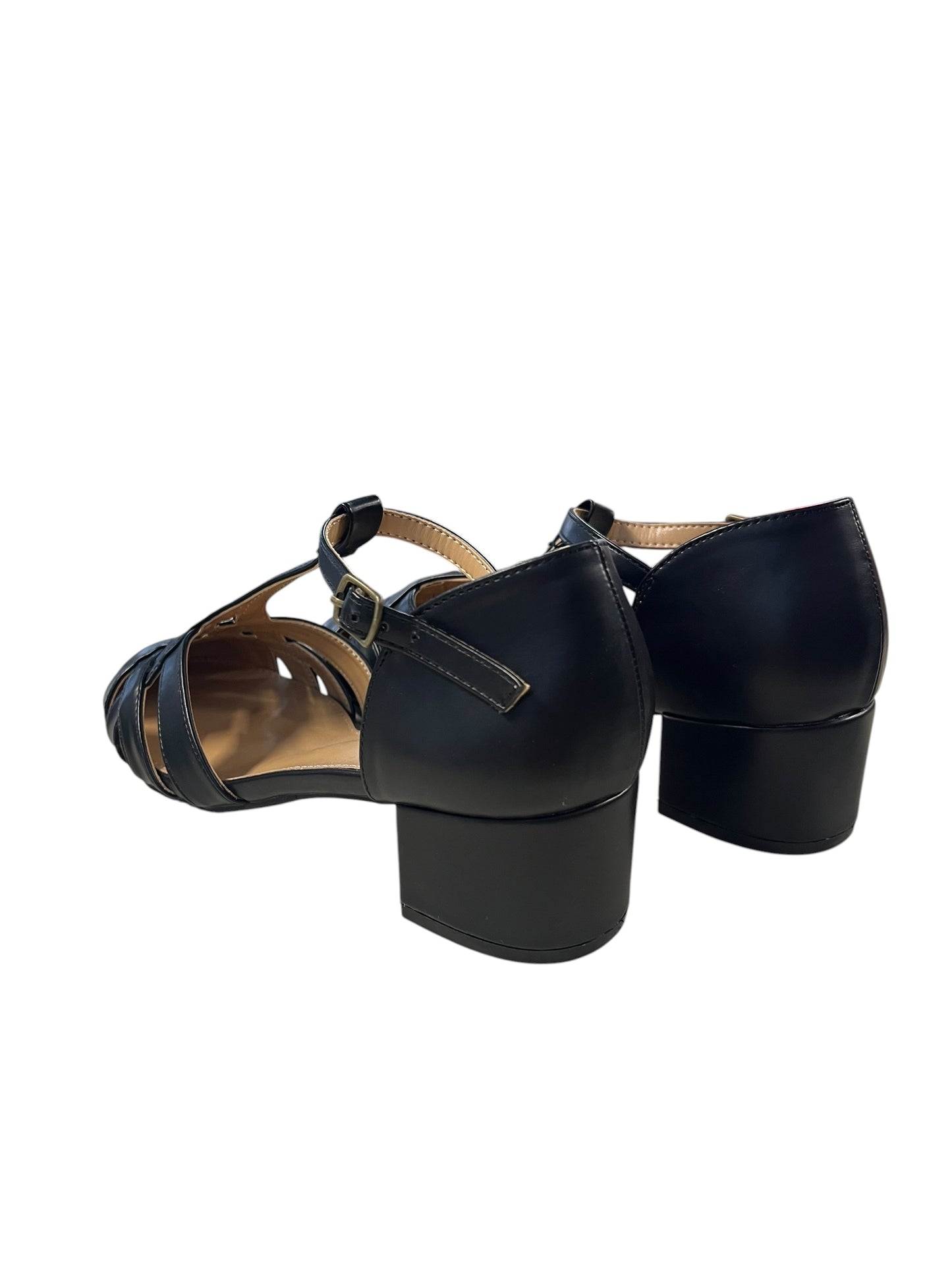 PRINCESS HIGHWAY BLACK HEELS  | 38