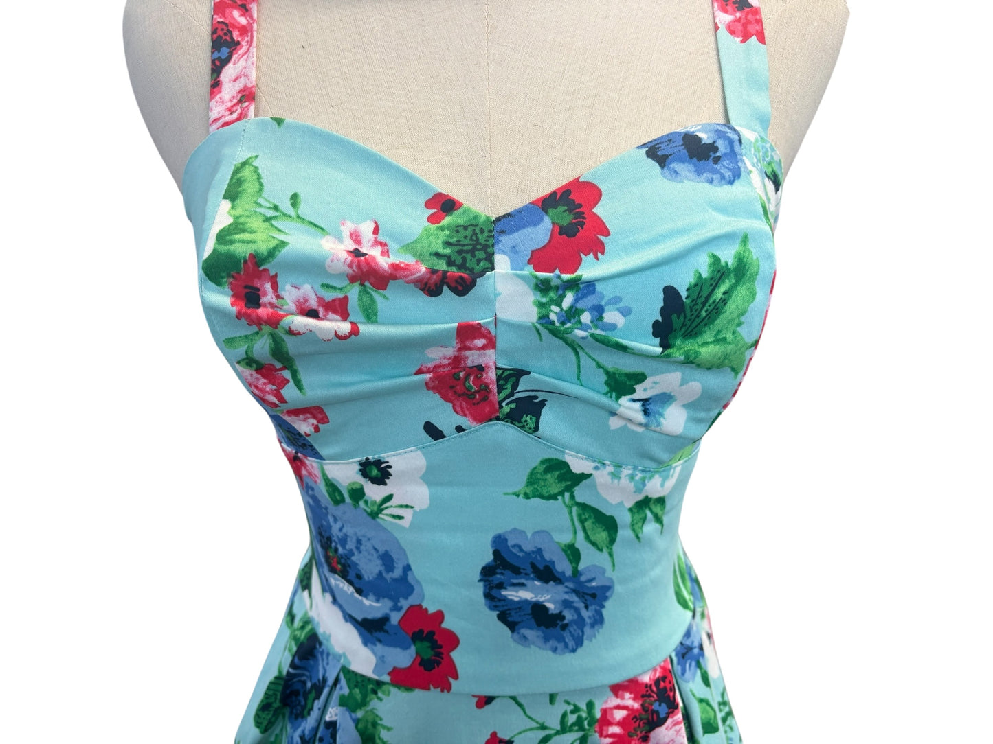 RETROSPECTD BLUE BLOSSOM DRESS | 6