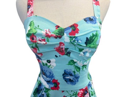 RETROSPECTD BLUE BLOSSOM DRESS | 6