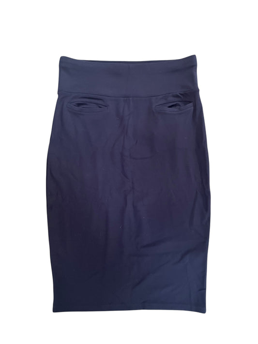 SNAGS NAVY HIGHWAISTED PENCIL SKIRT SZ 16/18