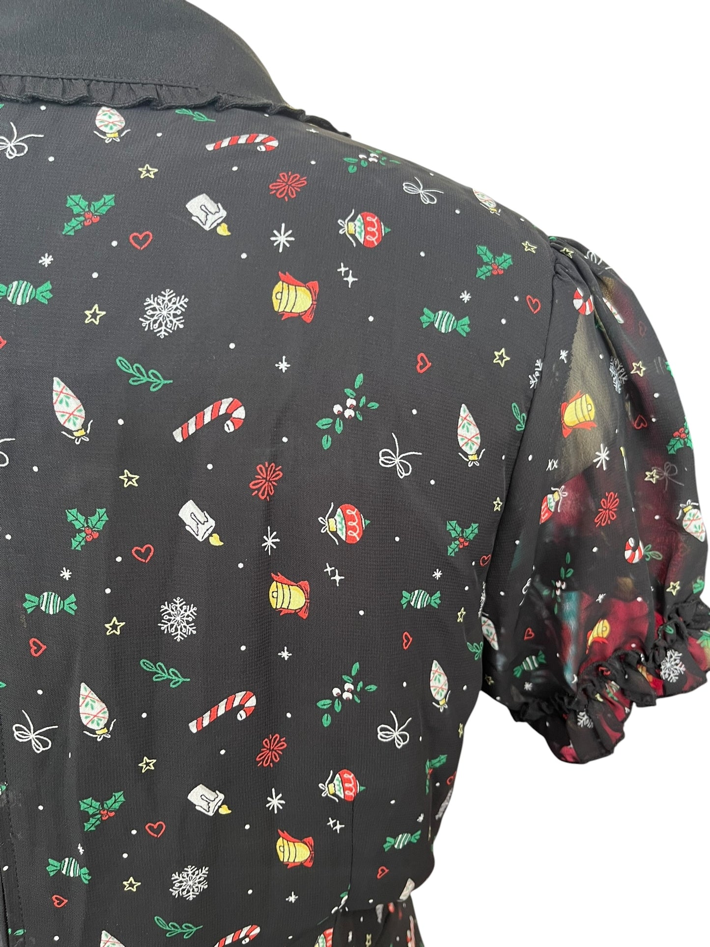 HELL BUNNY FESTIVE DRESS | 3XL