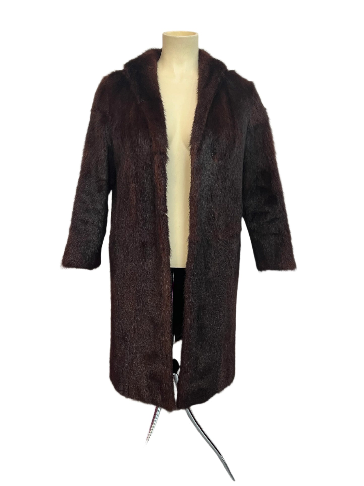 RICH BROWN BEAVER COAT