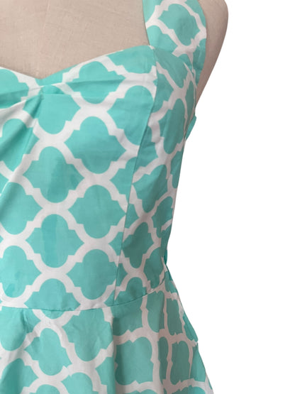 NINETEEN50 TEAL  DRESS | 8