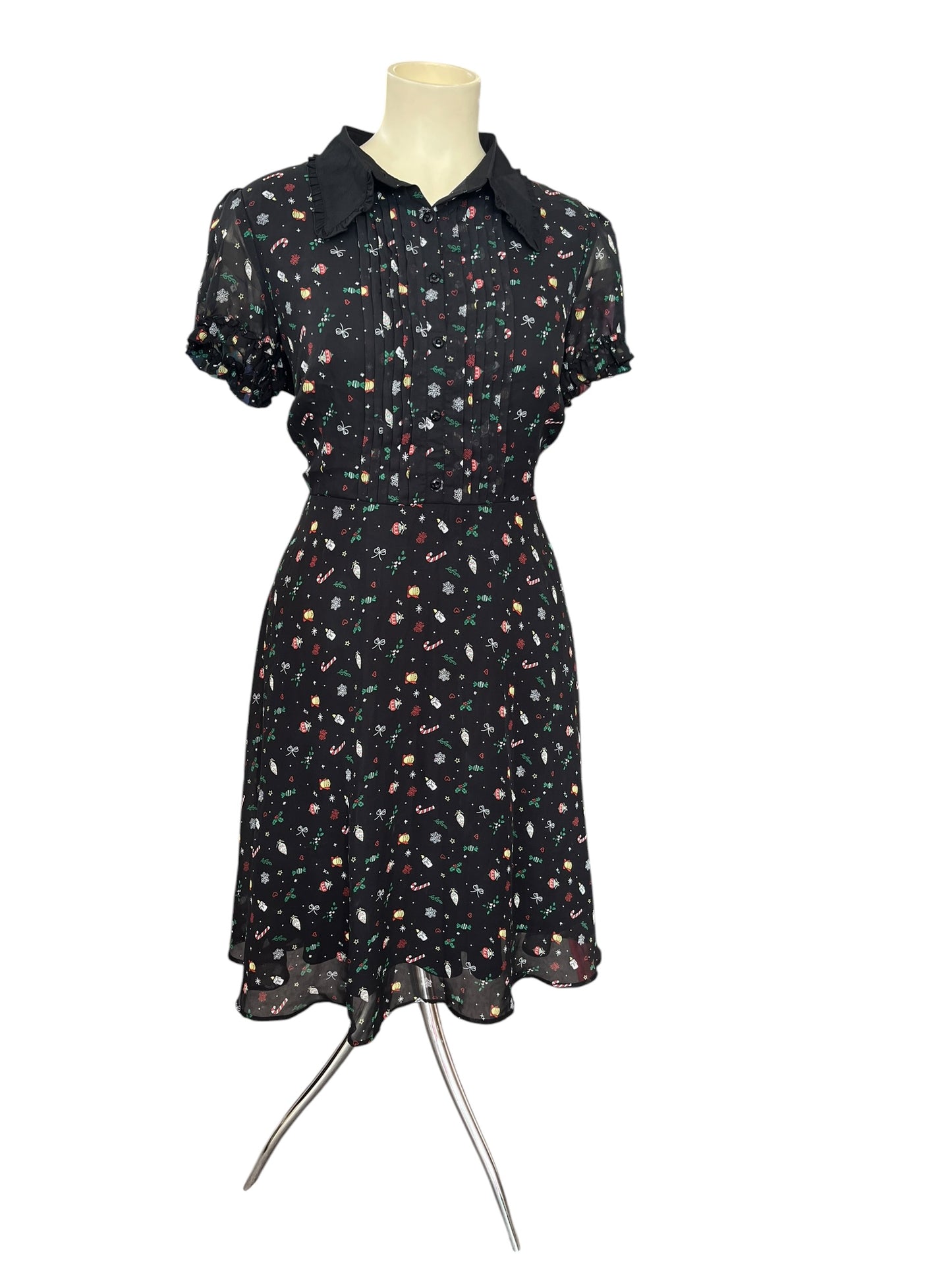 HELL BUNNY FESTIVE DRESS | 3XL