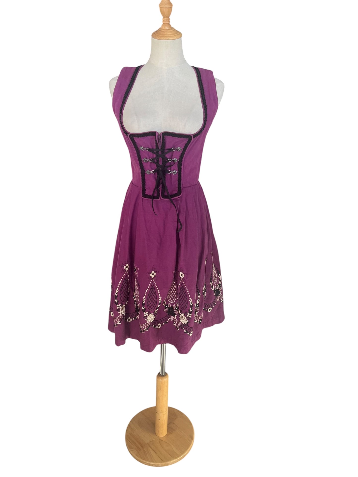 PURPLE DRINDL DRESS | 10
