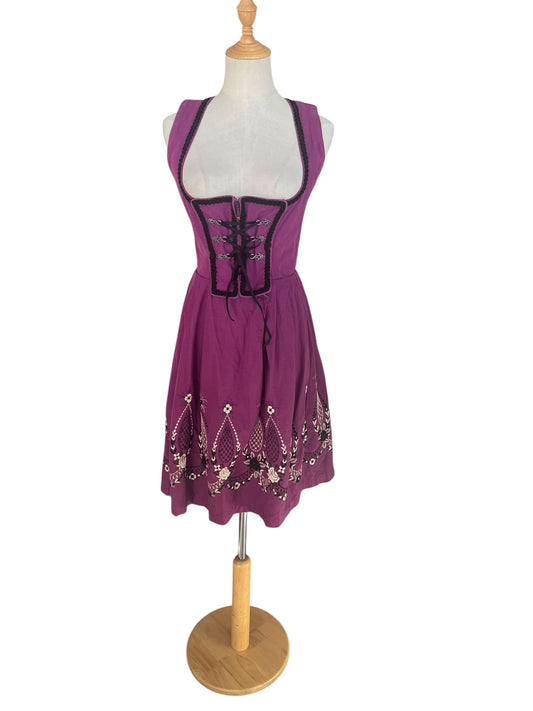 PURPLE DRINDL DRESS | 10