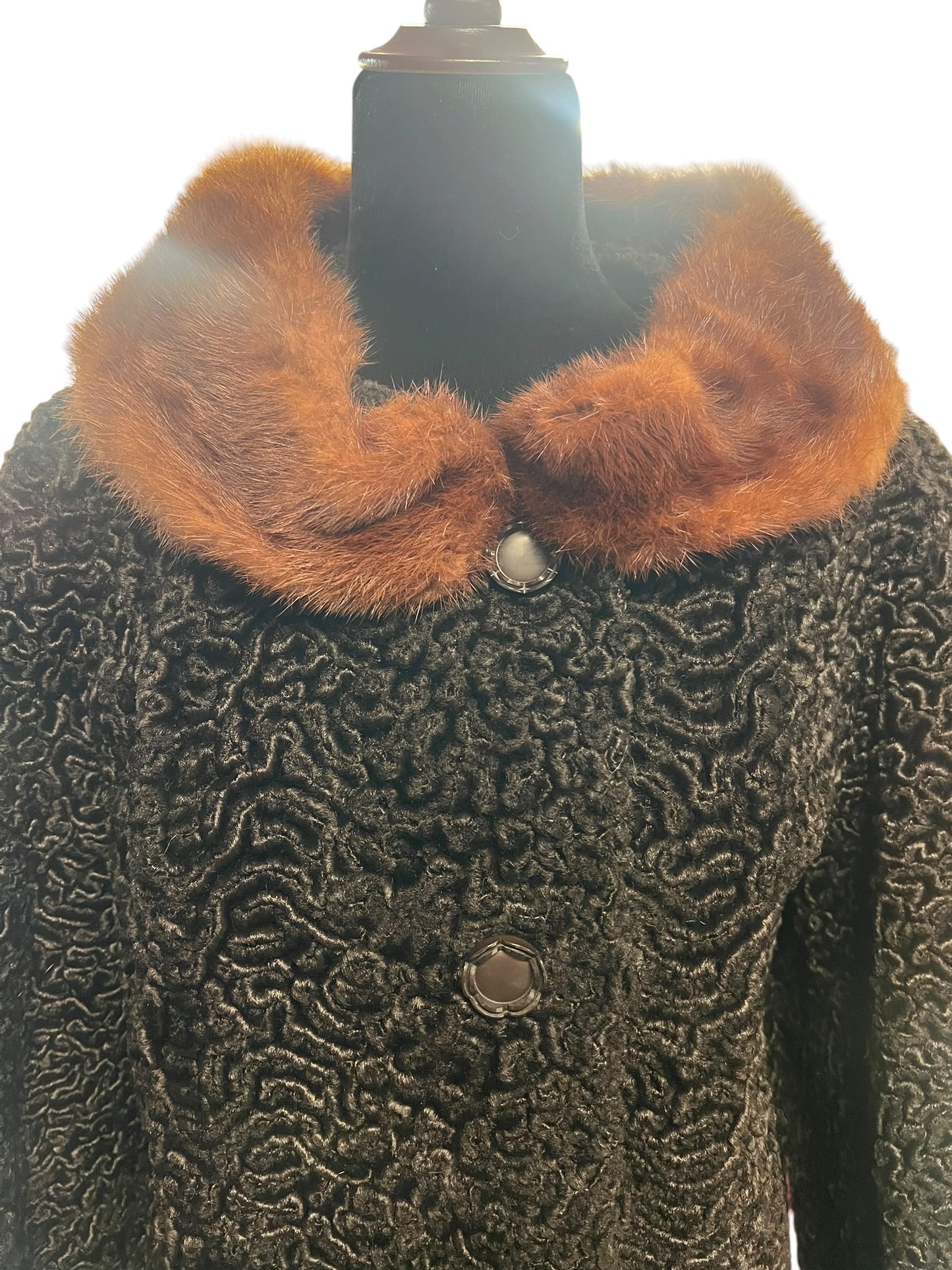 FURRICOAT ASTRAKHAN COCO COAT | 12/14