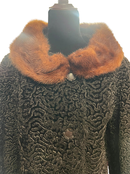 FURRICOAT ASTRAKHAN COCO COAT | 12/14