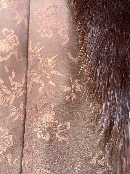 RICH BROWN BEAVER COAT