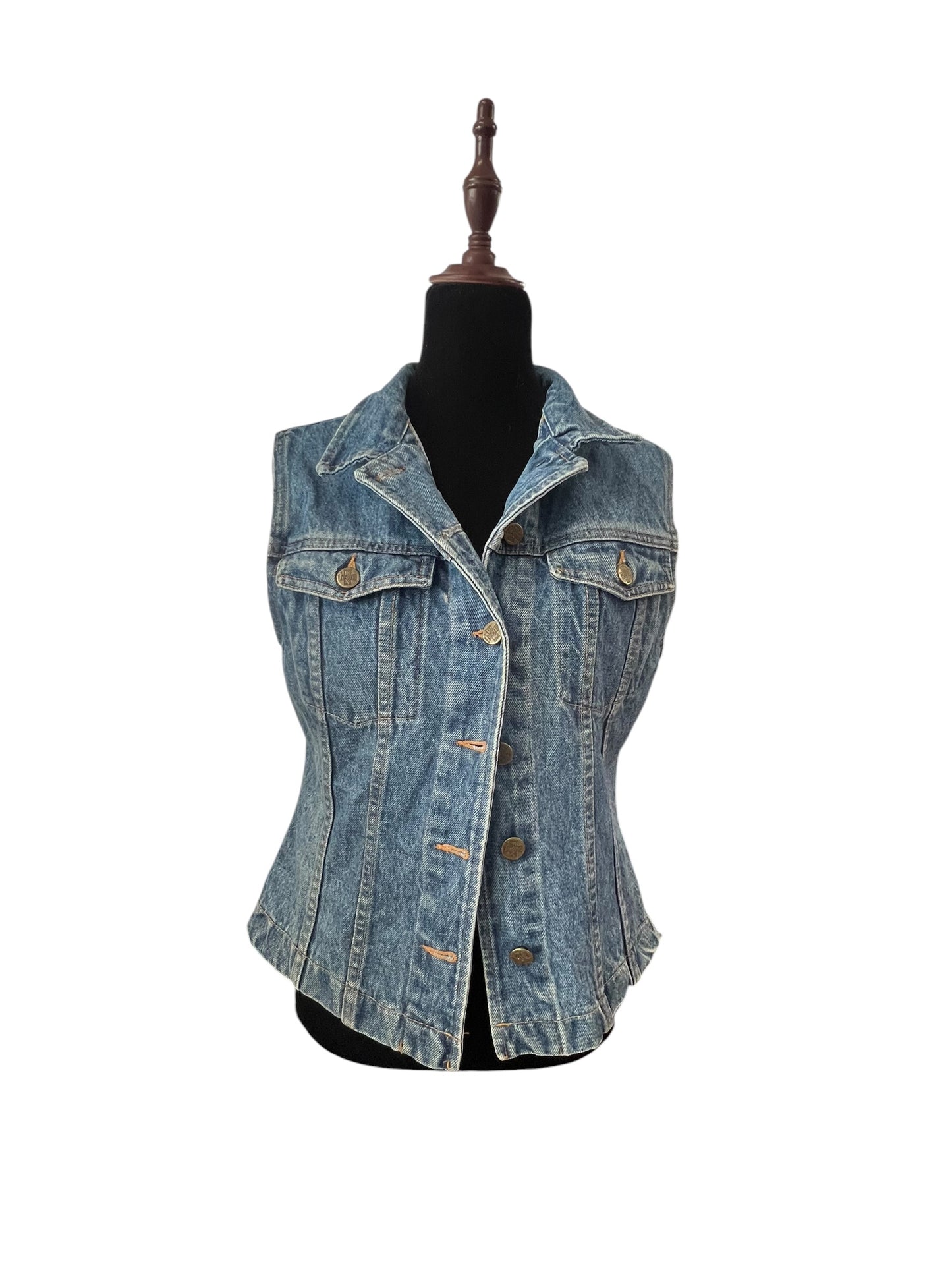 MAX DENIM VEST SIZE | 8/10