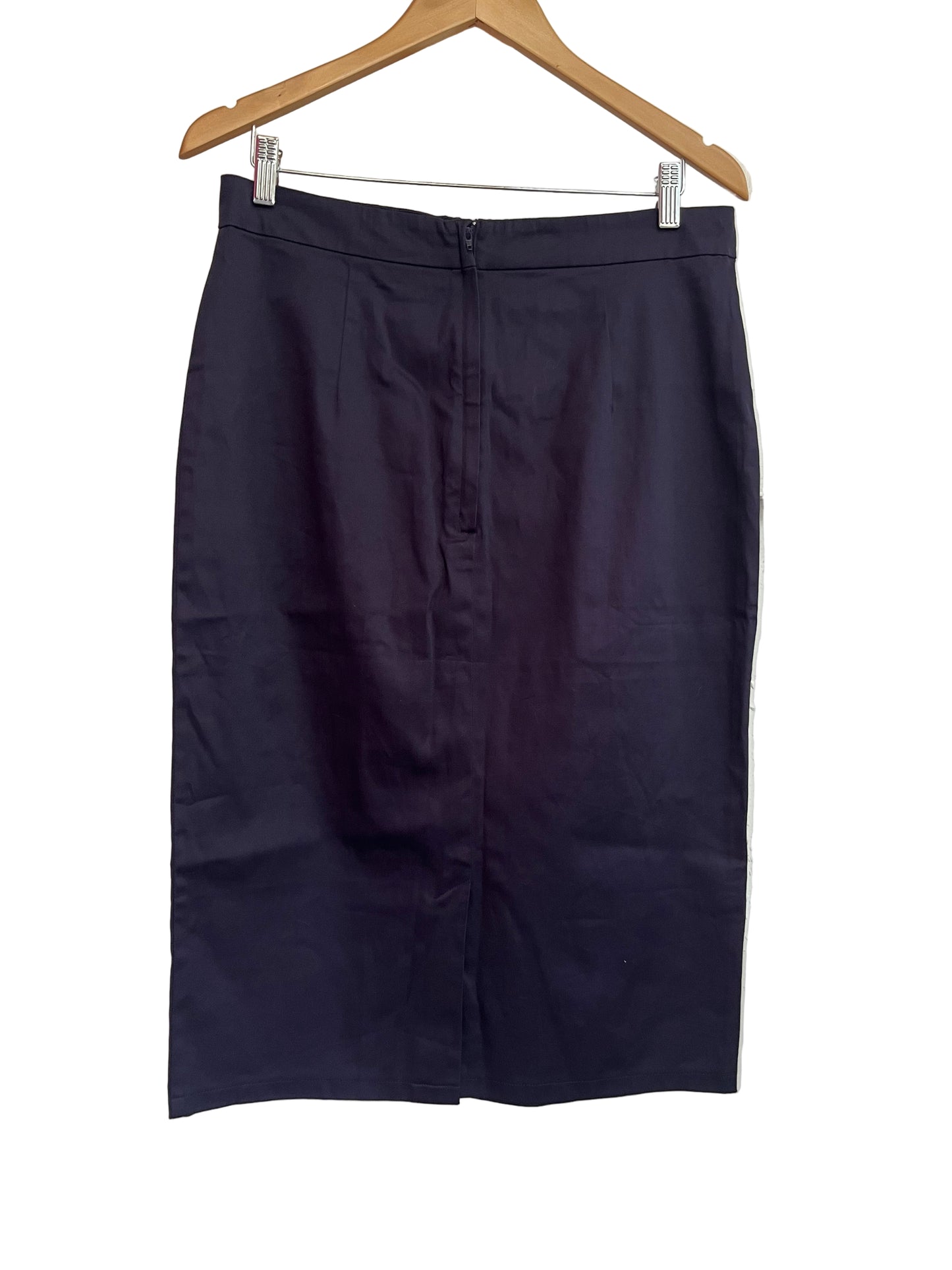 COLLECTIF NAVY PENCIL SKIRT | 16