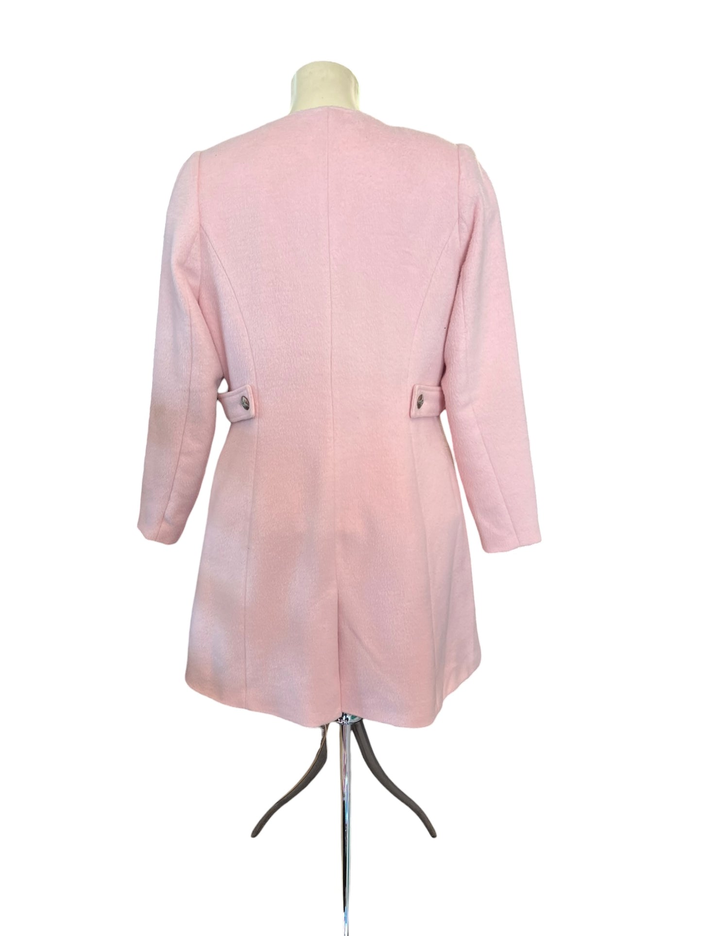CITY CHIC PINK COAT | S/16