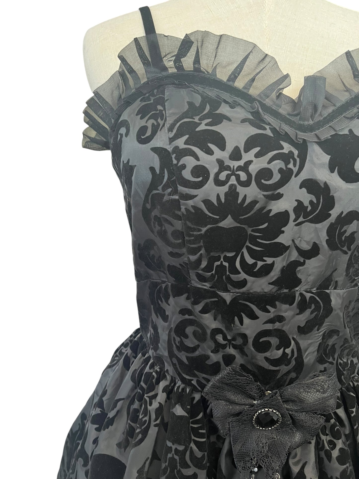 HELLBUNNY BROCADE DRESS | M