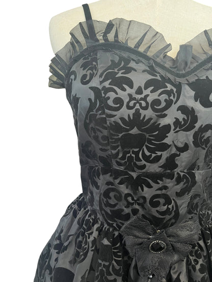 HELLBUNNY BROCADE DRESS | M