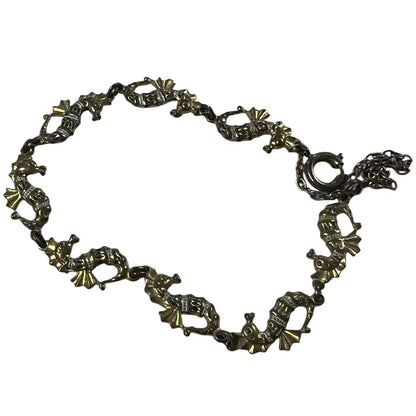 BRASS SEAHORSE BRACELET