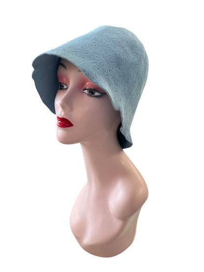 VESSANI BLUE FELT BASE HAT