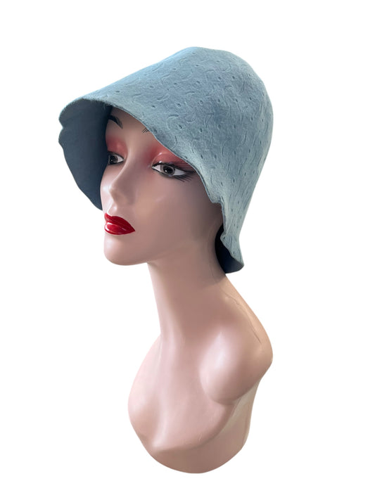 VESSANI BLUE FELT BASE HAT