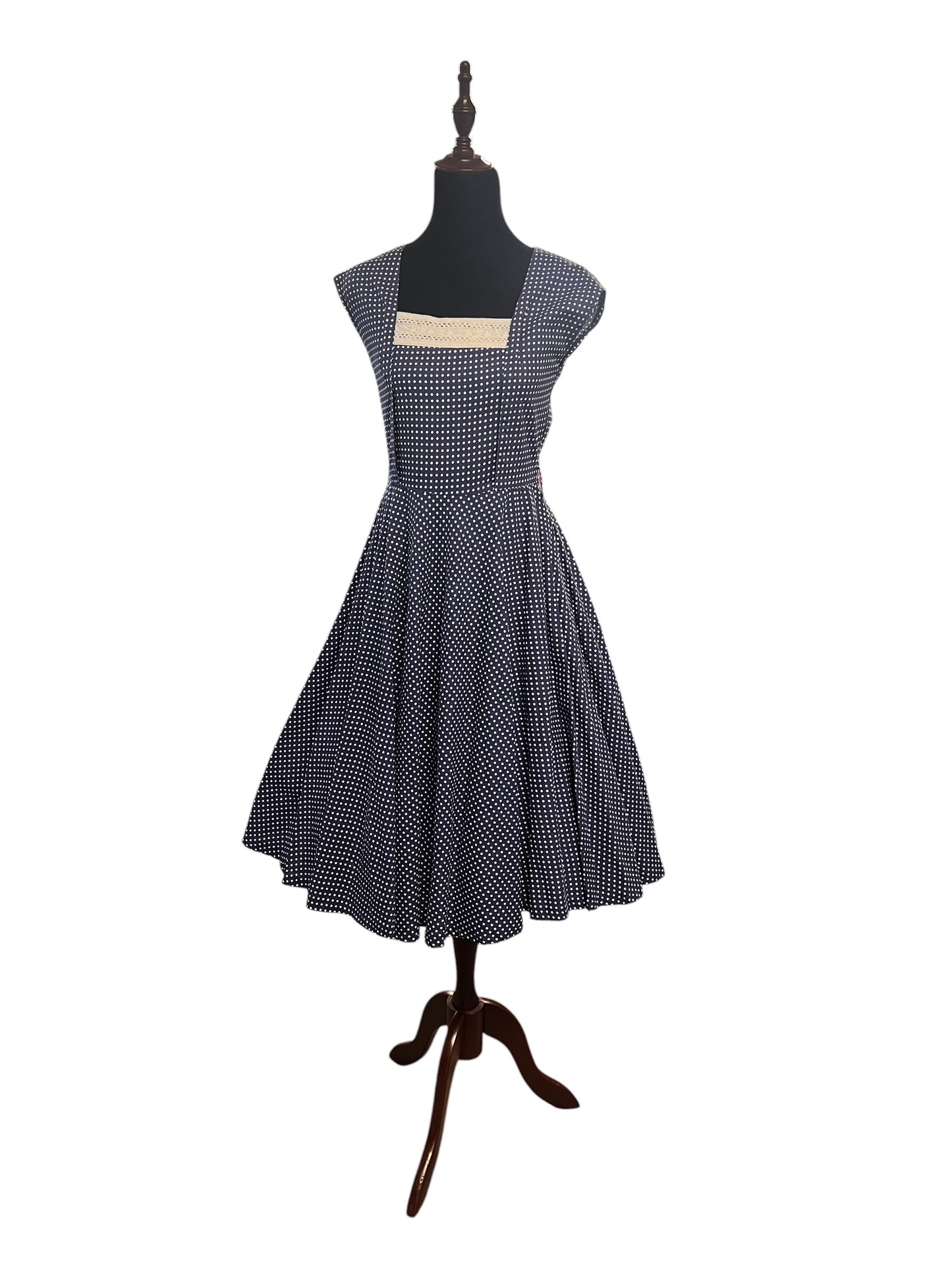 HELLBUNNY POLKADOT DRESS | S