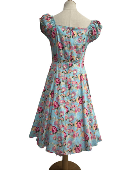 COLLECTIF ORIGAMI FLORAL DOLL DRESS | 8