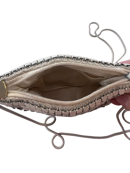 CREAM GLOMESH SHOULDERBAG