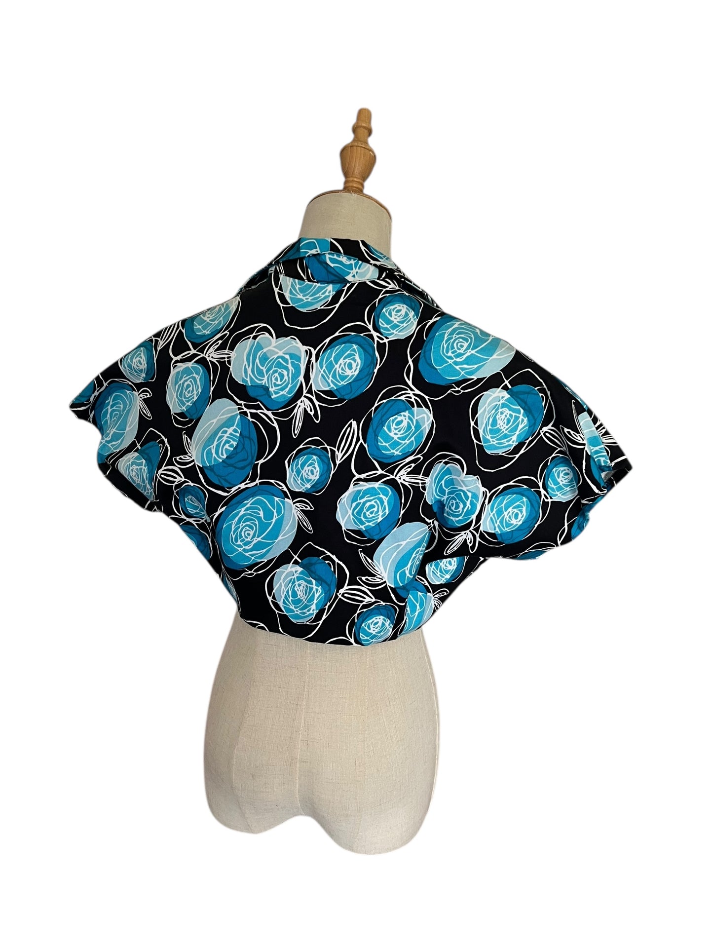 BLUE ROSE CROP JACKET | 12