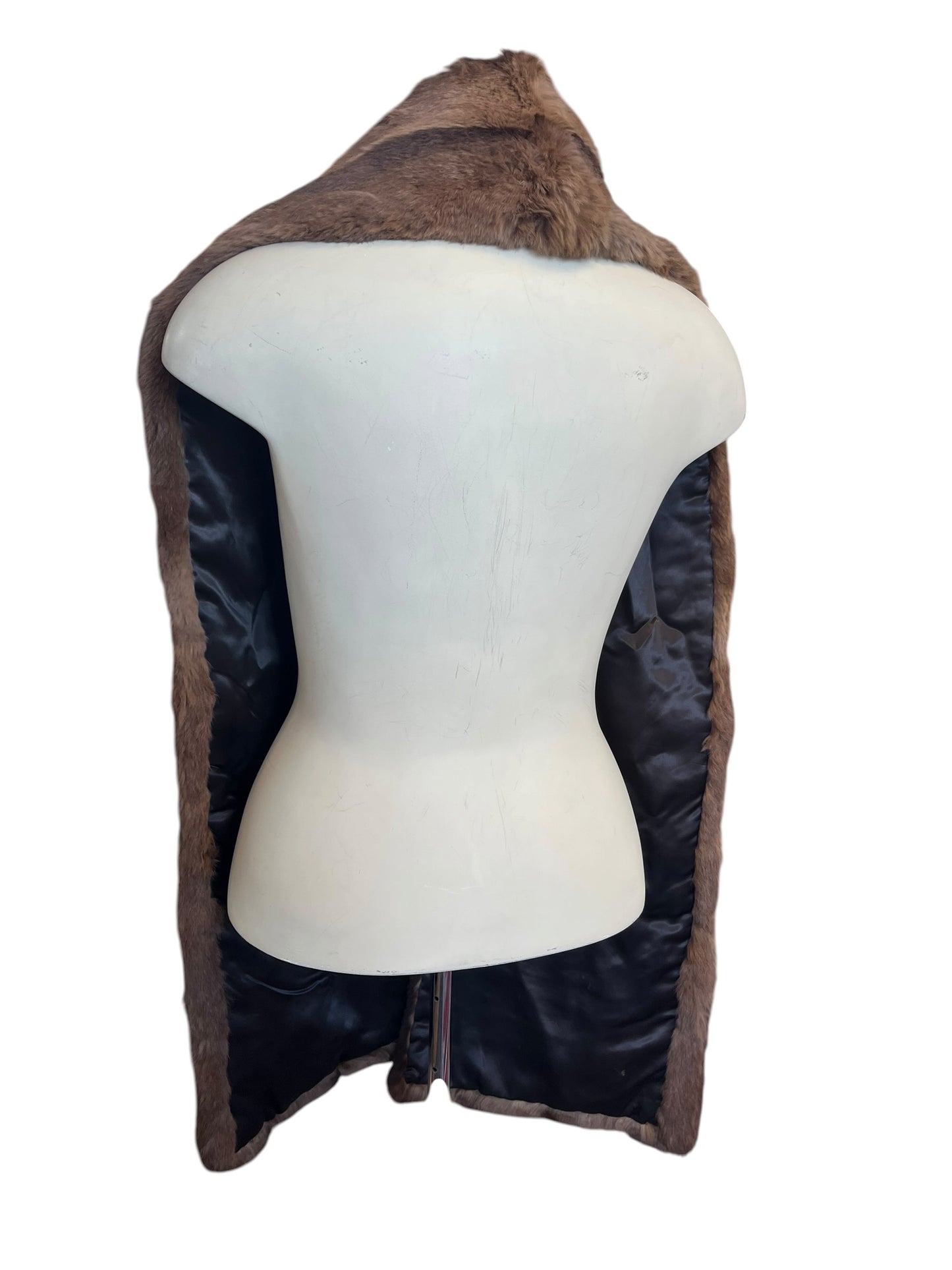 AS CANTREL LONG FUR STOLE