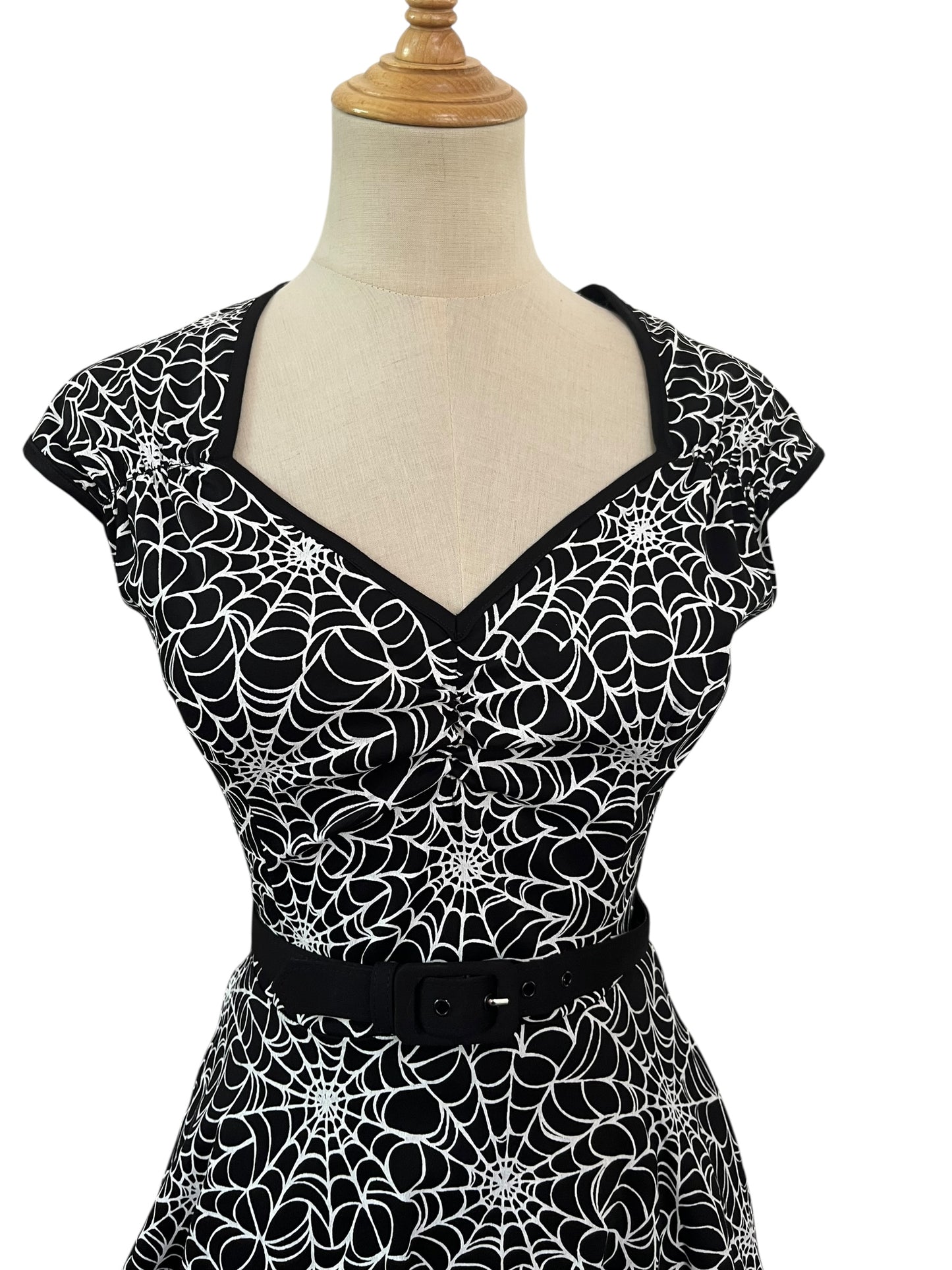 PIN UP COUTURE SPIDERWEB DRESS SZ S/8