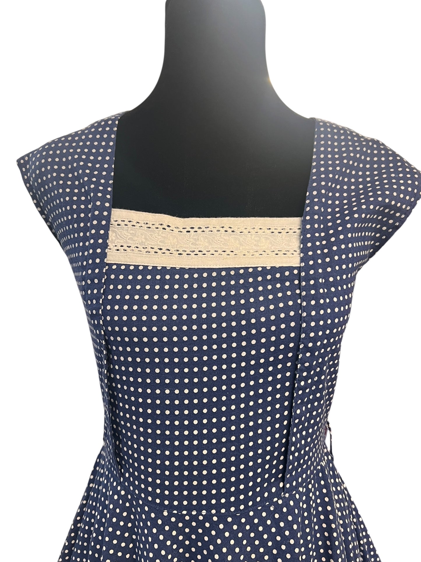 HELLBUNNY POLKADOT DRESS | S