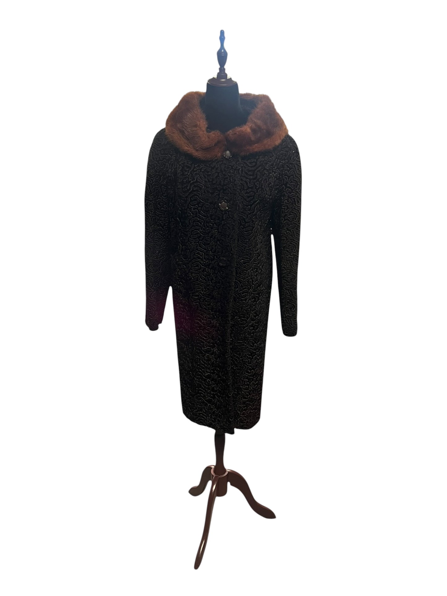 FURRICOAT ASTRAKHAN COCO COAT | 12/14