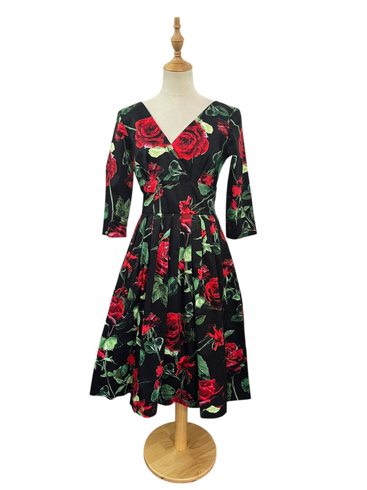 RETROSPECTD VIVIAN ROSE DRESS | 12