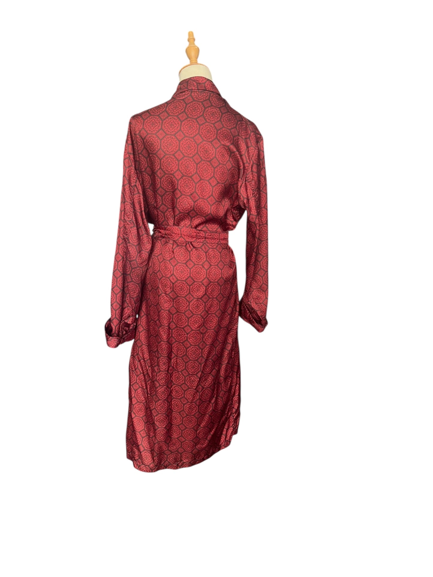ESKAY PAISLEY ROBE M/L