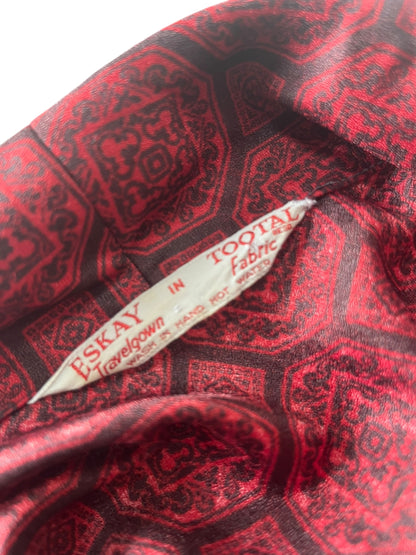 ESKAY PAISLEY ROBE M/L