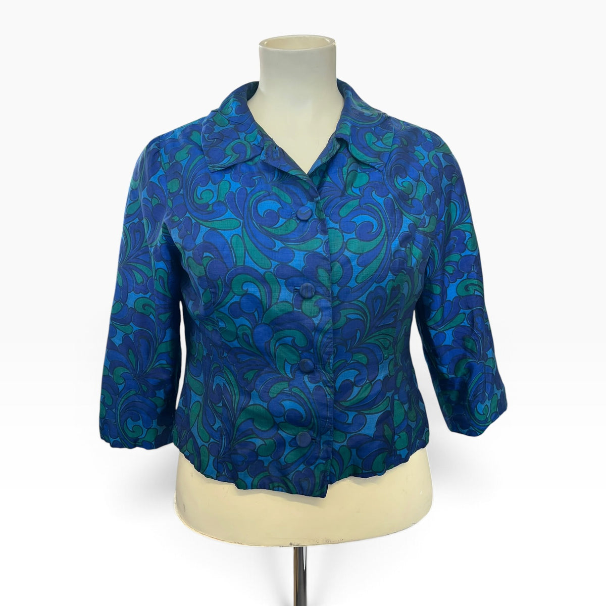 SALON CECLIA SILK JACKET | 42/16