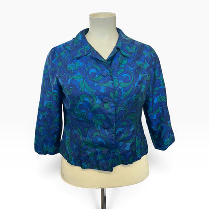 SALON CECLIA SILK JACKET | 42/16