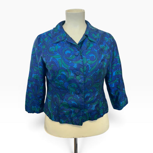 SALON CECLIA SILK JACKET | 42/16