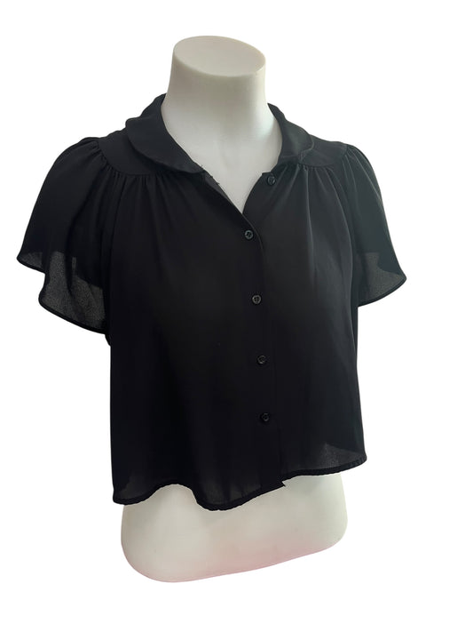 PINNS & NEEDLES BLACK TOP SZ M/12