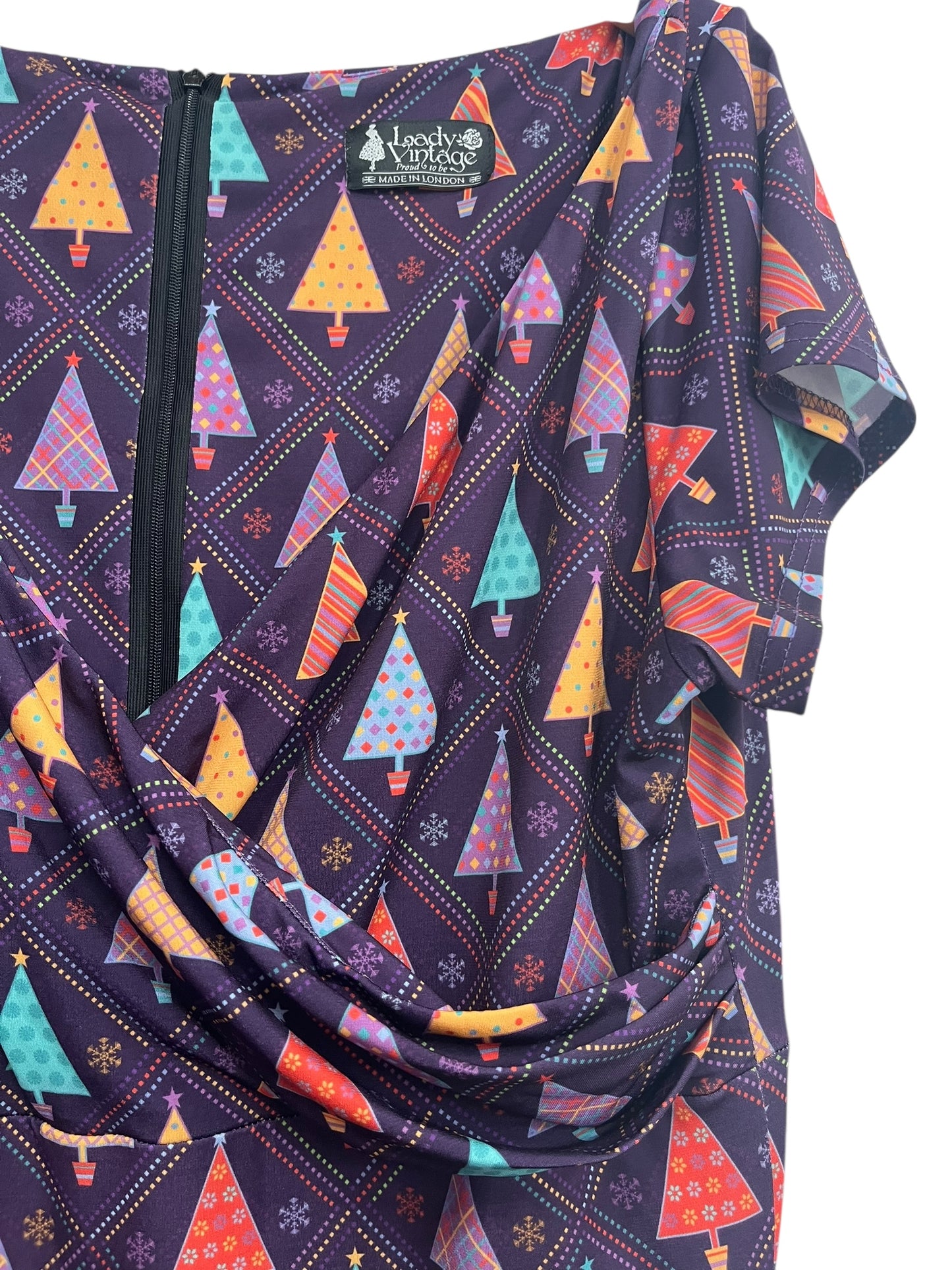 LADY V PURPLE TREE DRESS | 20