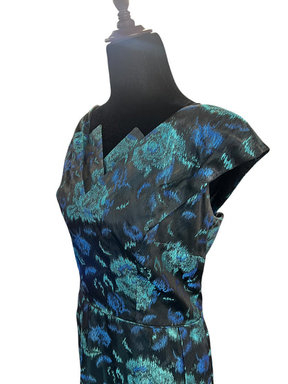 STRAVEN BLUE & GREEN GOWN | 16